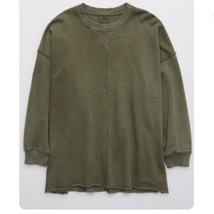 AERIE || Down -To - Earth Oversized Sweatshirt